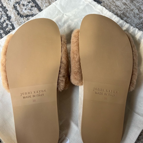 Jenni Kayne Shearling Slide Sandals - Picture 4 of 5